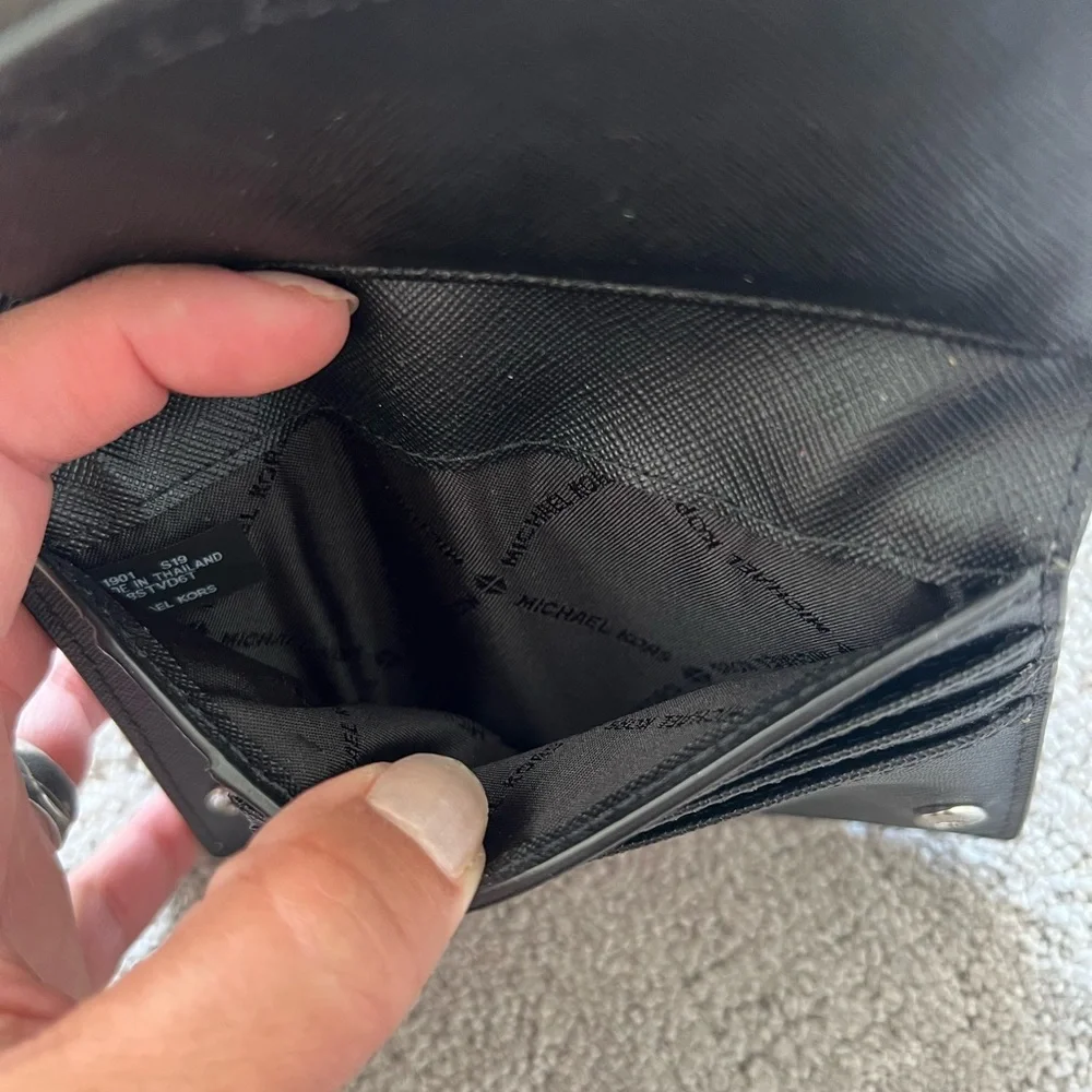 Michael Kors Snap Wallet with Card Case Insert - Picture 12 of 13